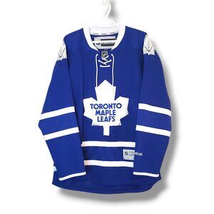 Vintage Toronto Maple Leafs Reebok NHL  Jersey Blue Size M
